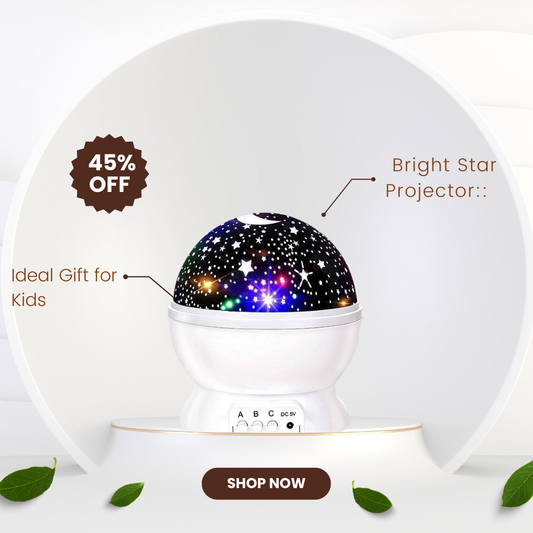 Star Master Dream Color Changing Rotating Projection Lamp